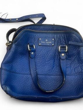 kate spade Blue Leather Shoulder Bag